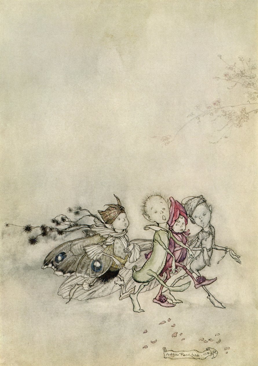 En midsommarnattsdröm av Arthur Rackham