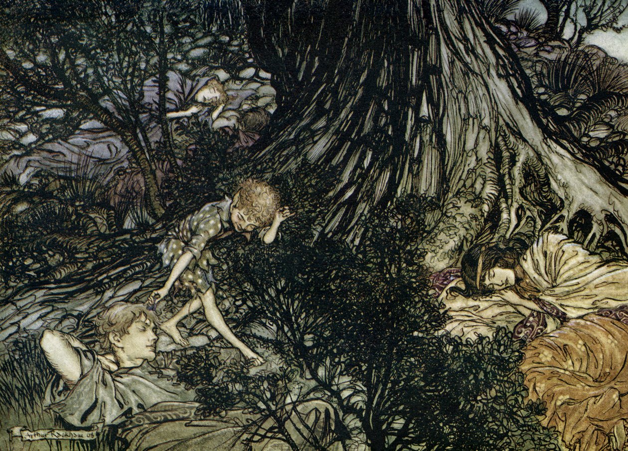 En midsommarnattsdröm av Arthur Rackham