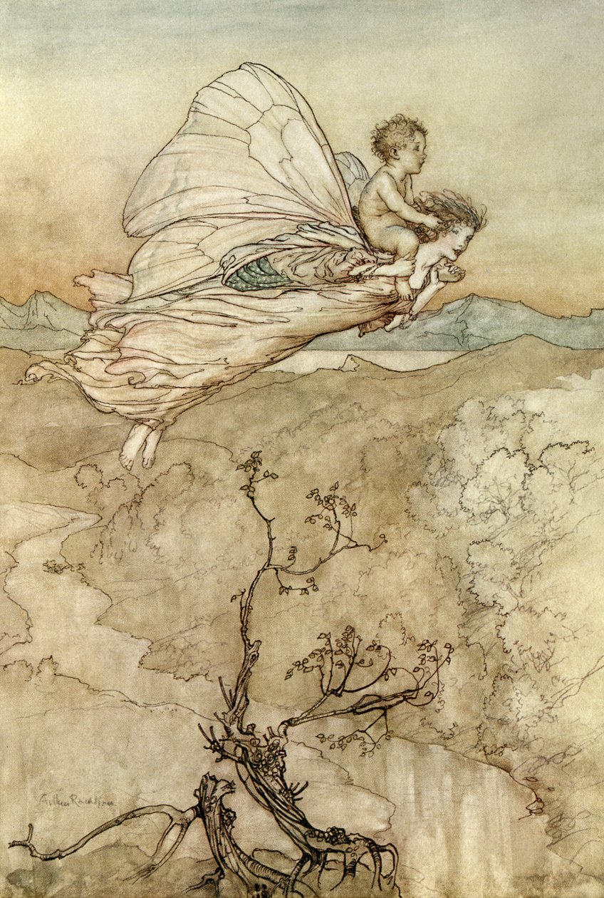 En midsommarnattsdröm av Arthur Rackham