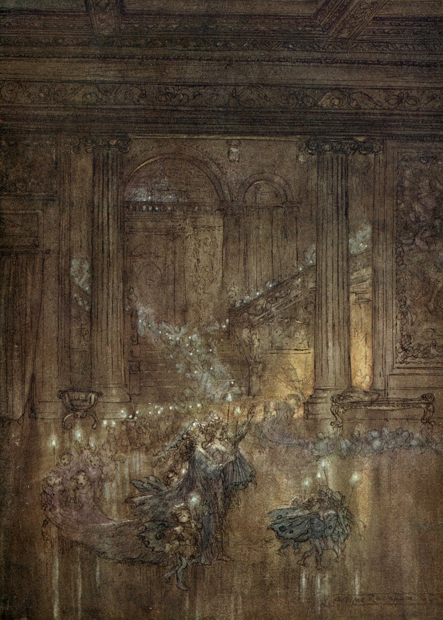 En midsommarnattsdröm av Arthur Rackham
