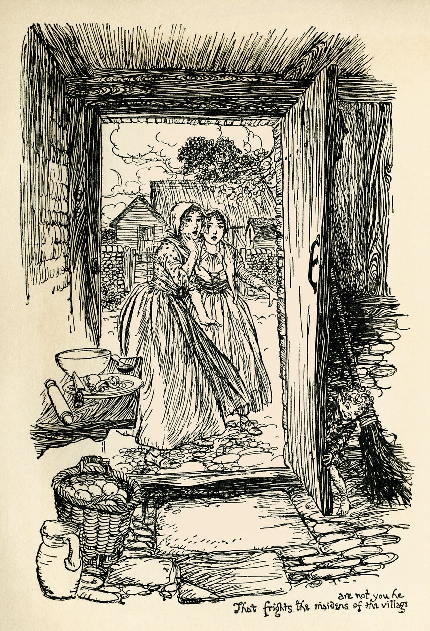 En midsommarnattsdröm av Arthur Rackham