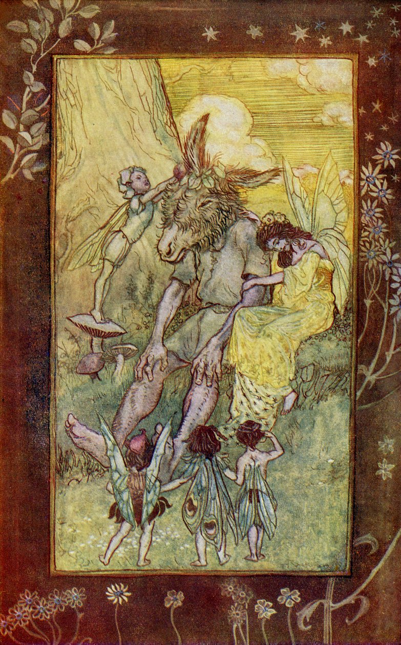 En midsommarnattsdröm av William Shakespeare av Arthur Rackham