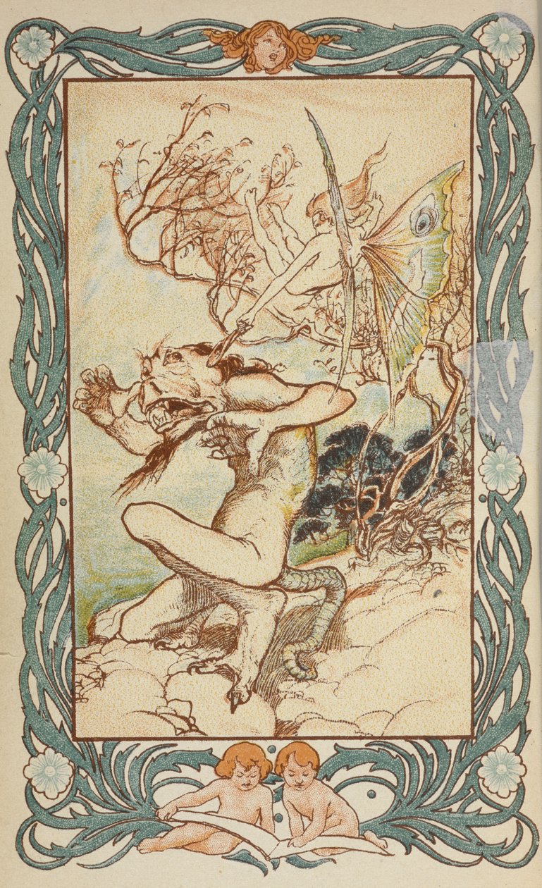 Frontispice av "Tales from Shakespeare ..." av Arthur Rackham