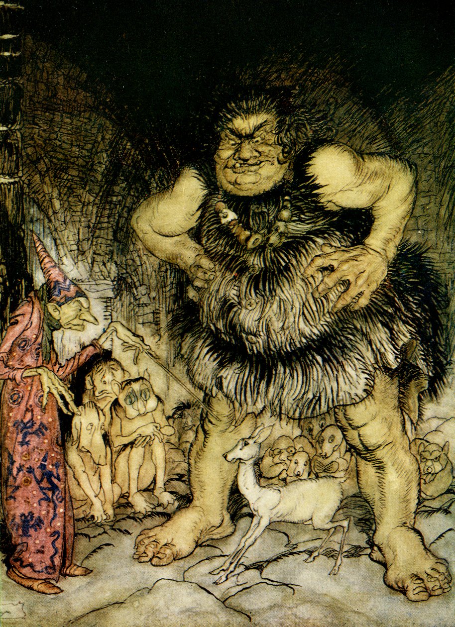 Jack the Giant Killer av Arthur Rackham