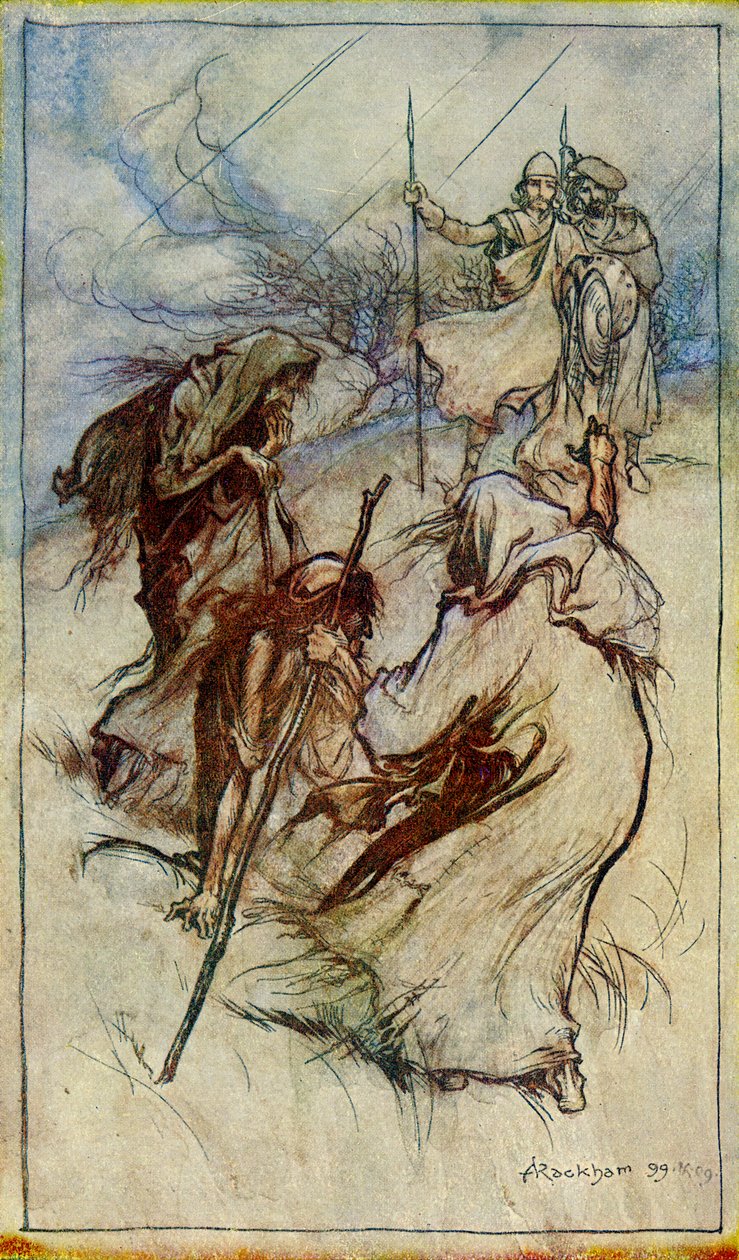 Macbeth av William Shakespeare av Arthur Rackham