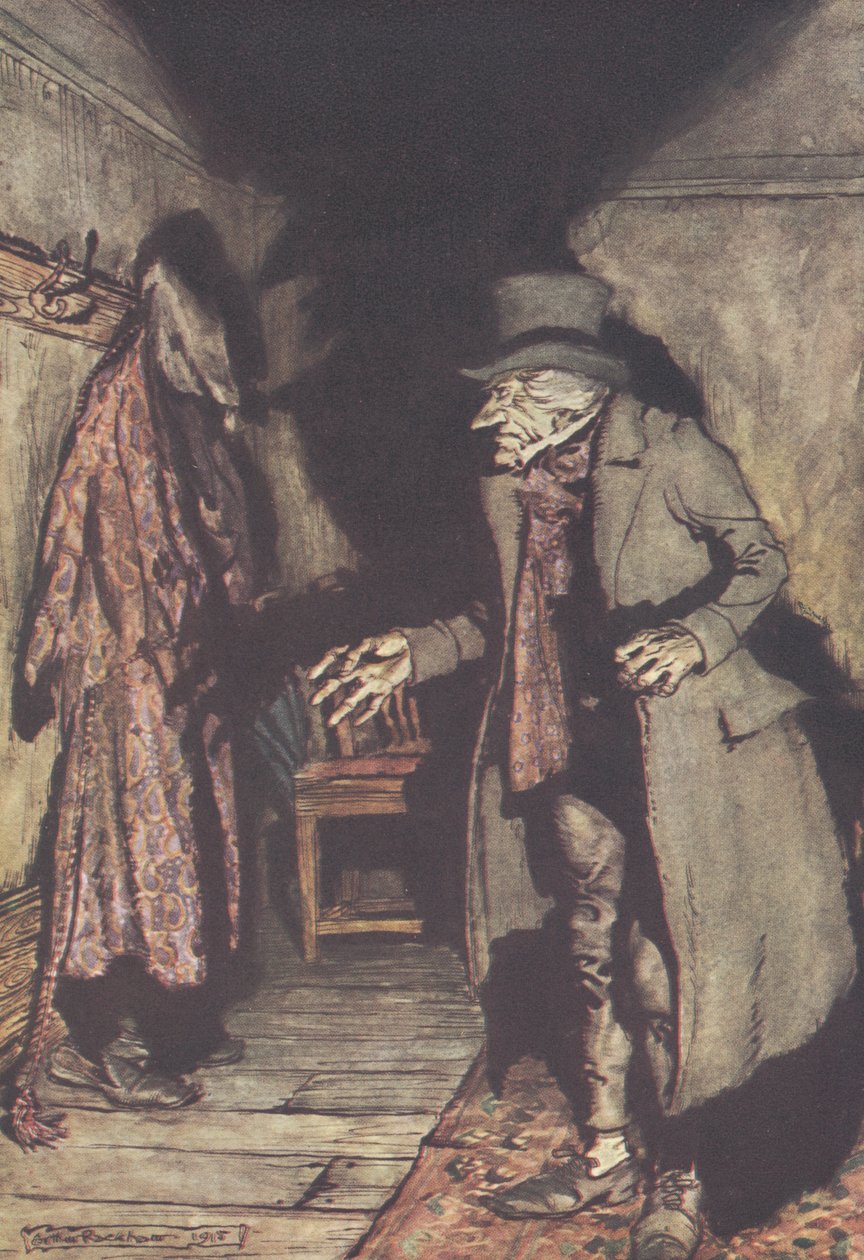 "Ingen under sängen..." av Arthur Rackham