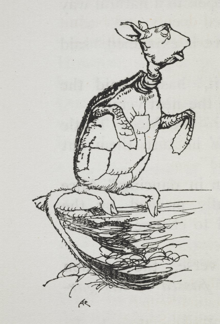 Den falska sköldpaddan av Arthur Rackham