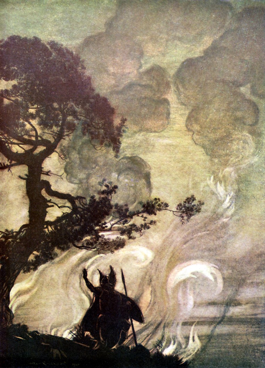 Valkyrian Valkyrian av Arthur Rackham