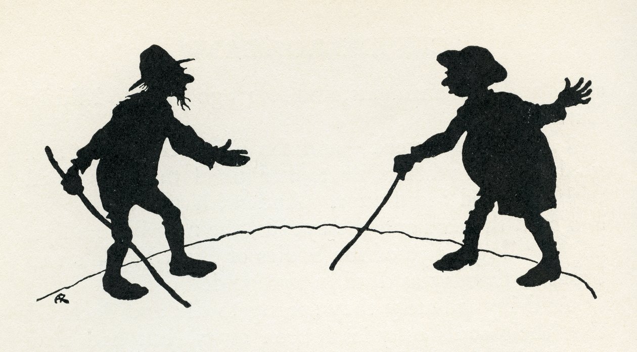 De vise männen från Gotham av Arthur Rackham