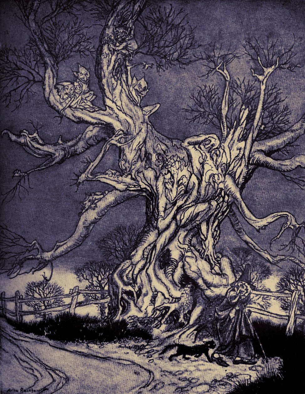 Legenden om Sleepy Hollow av Arthur Rackham