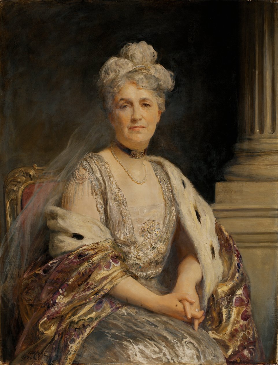 Mrs. Cass Gilbert, 1926. av Arthur Stockdale Cope