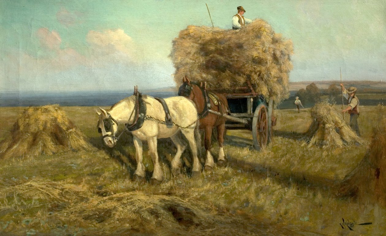 Lastar skördevagnen av Arthur Walker Redgate