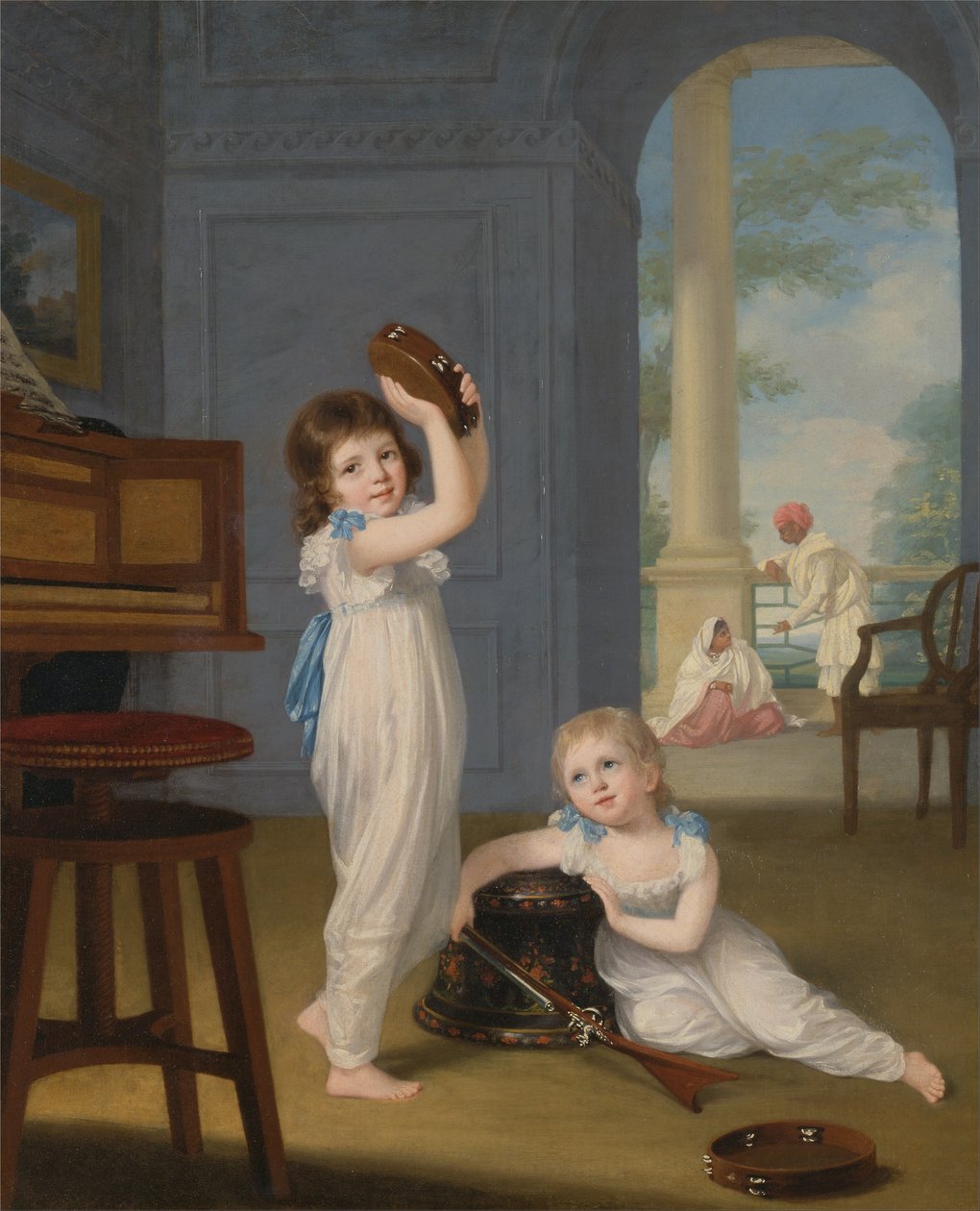 Emily och George Mason av Arthur William Devis