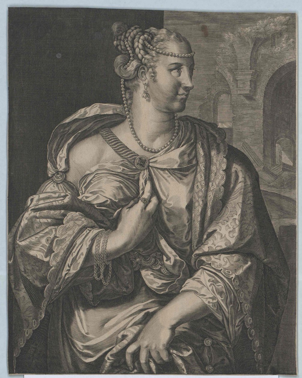 1:a århundradet e.Kr. Aemilia Lepida av Artist Unknown
