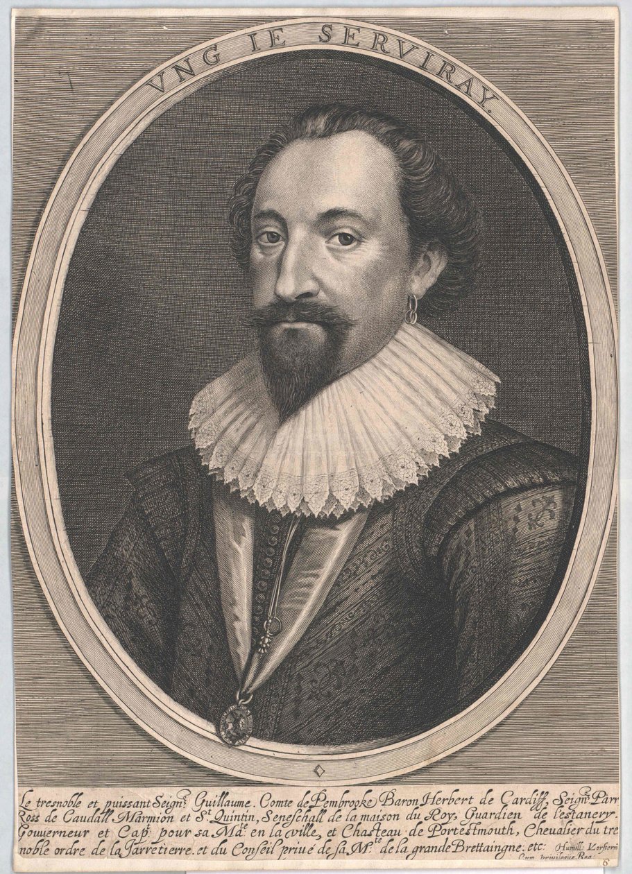 3:e earl av Pembroke Herbert av Artist Unknown