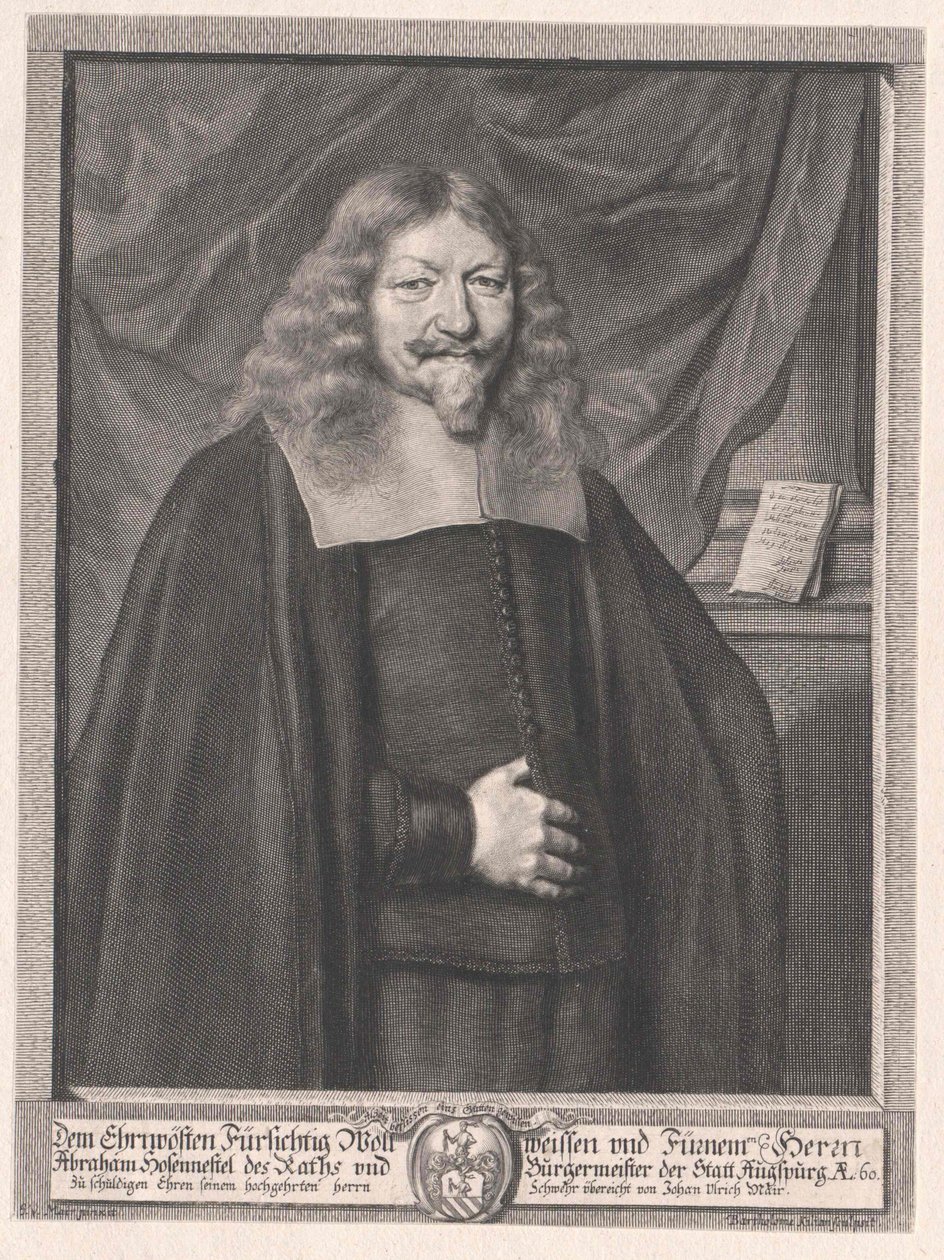Abraham Hosennestel av Artist Unknown