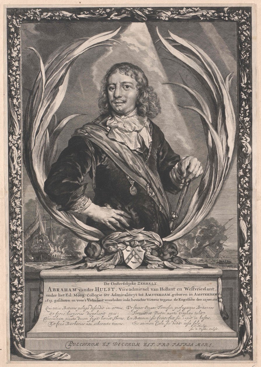 Abraham van der Hulst av Artist Unknown