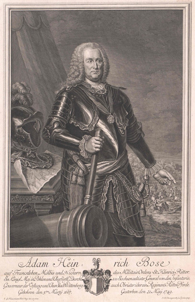 Adam Henry Bose av Artist Unknown