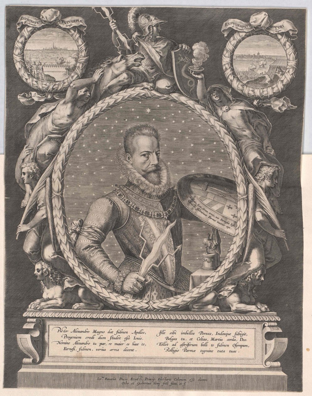 Alexander Farnese av Artist Unknown