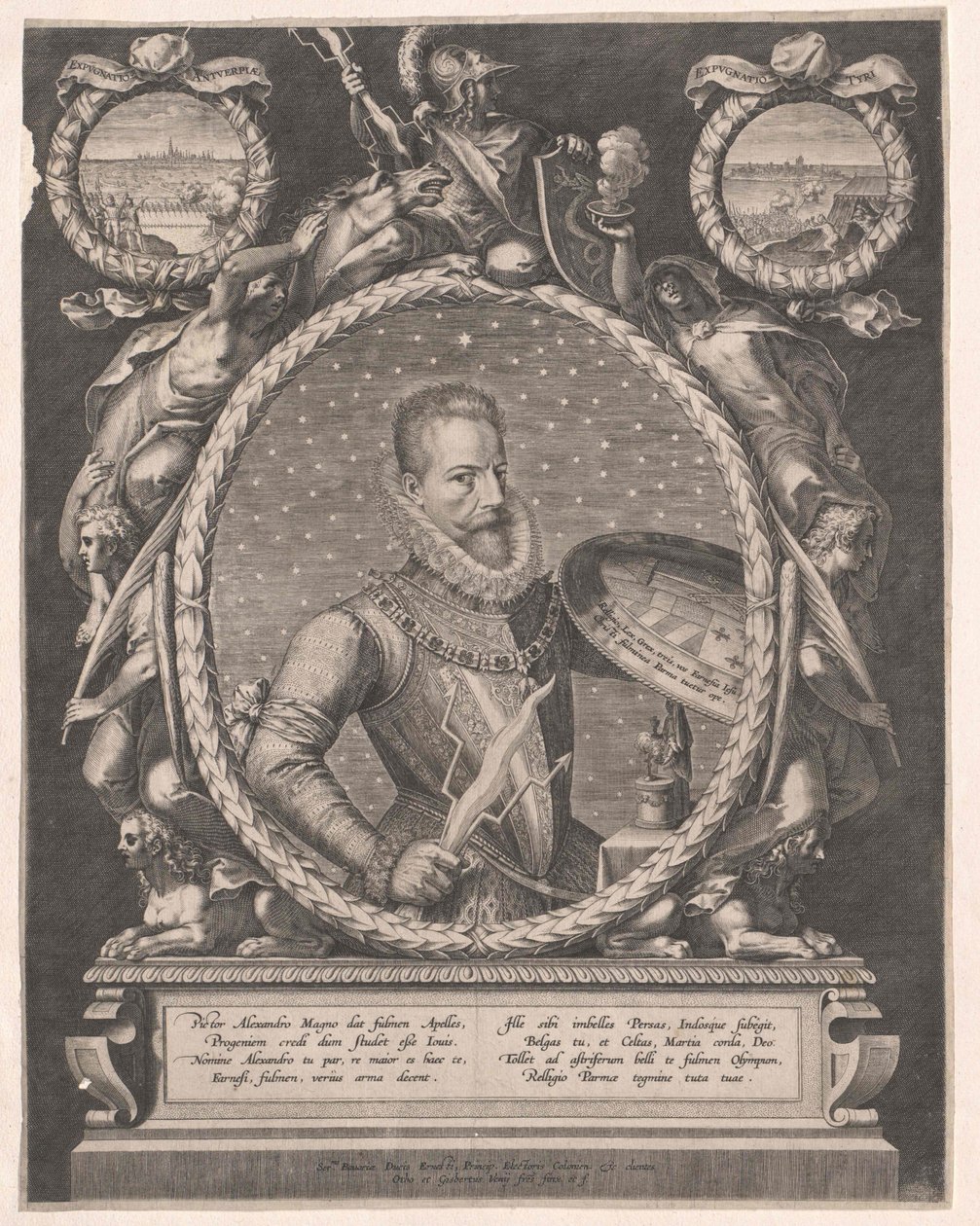 Alexander Farnese av Artist Unknown