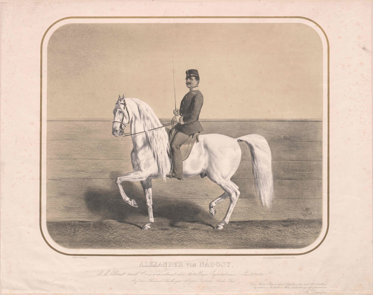 Alexander von Nadosy-Nadas av Artist Unknown