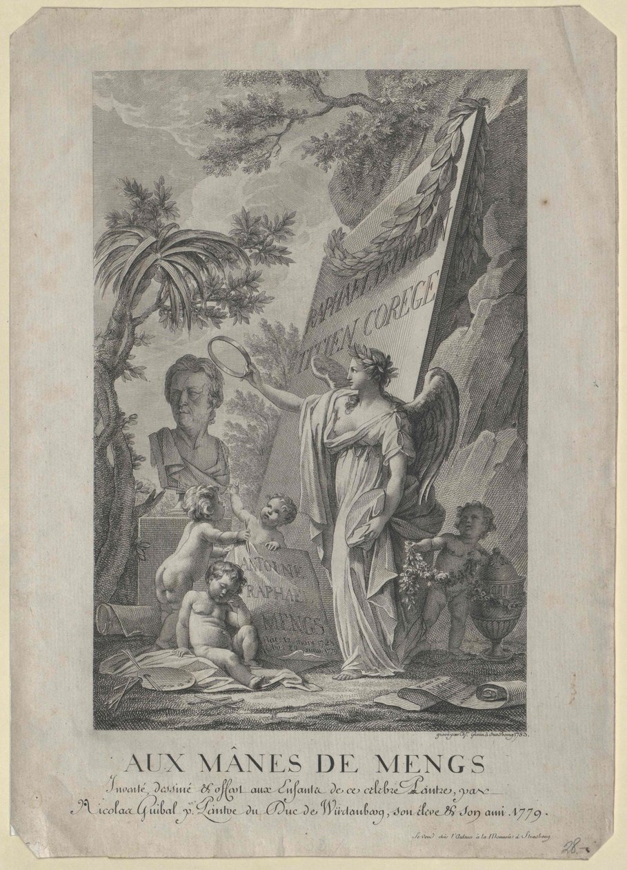 Anton Raphael Mengs av Artist Unknown