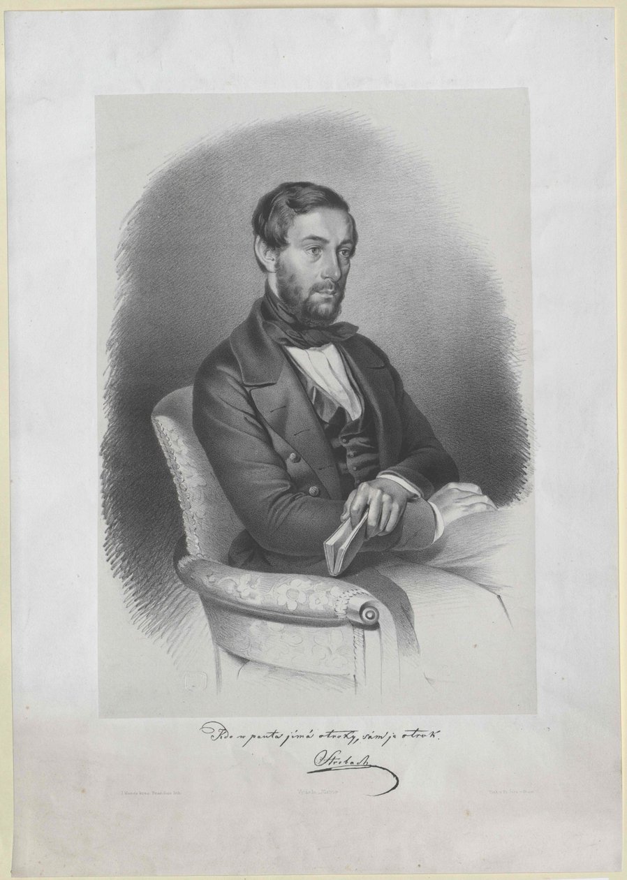 Anton Strobach av Artist Unknown