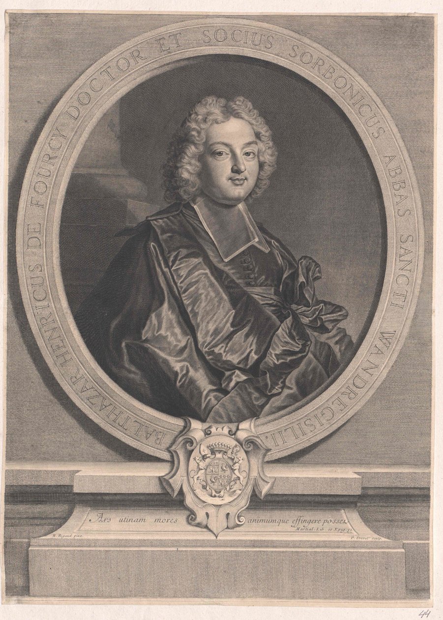 Balthazar Henry Fourcy av Artist Unknown