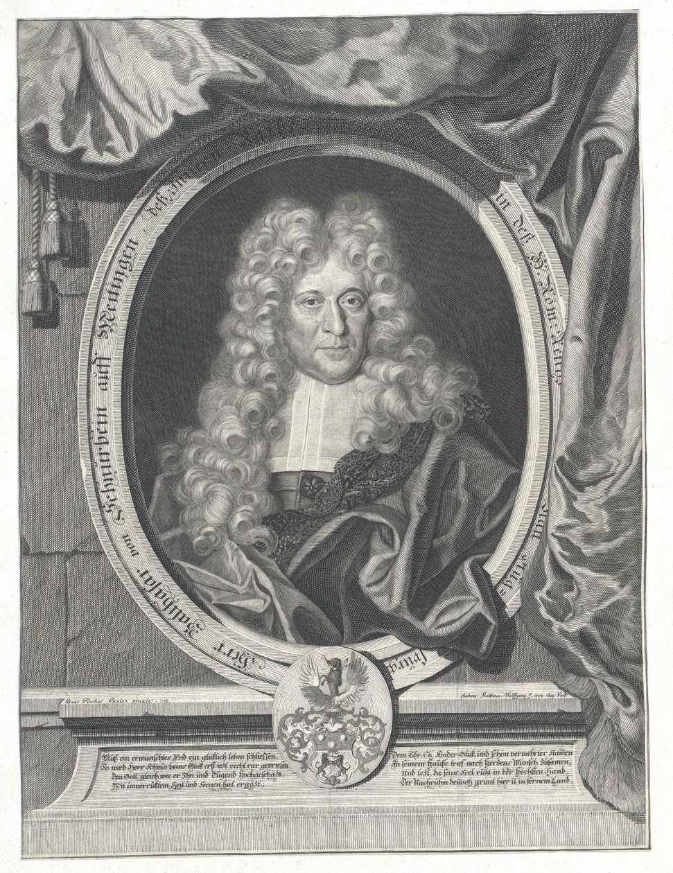 Balthazar Schnurbein von und zu Meitingen av Artist Unknown