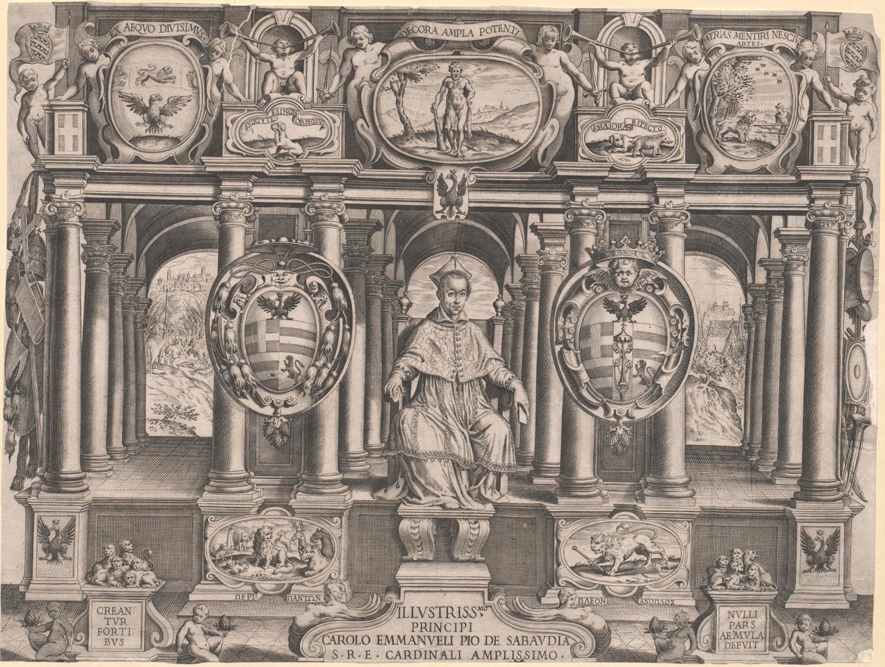 Karl Pius av Savojen av Artist Unknown