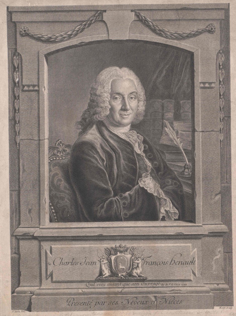 Charles-Jean-Francois Henault av Artist Unknown