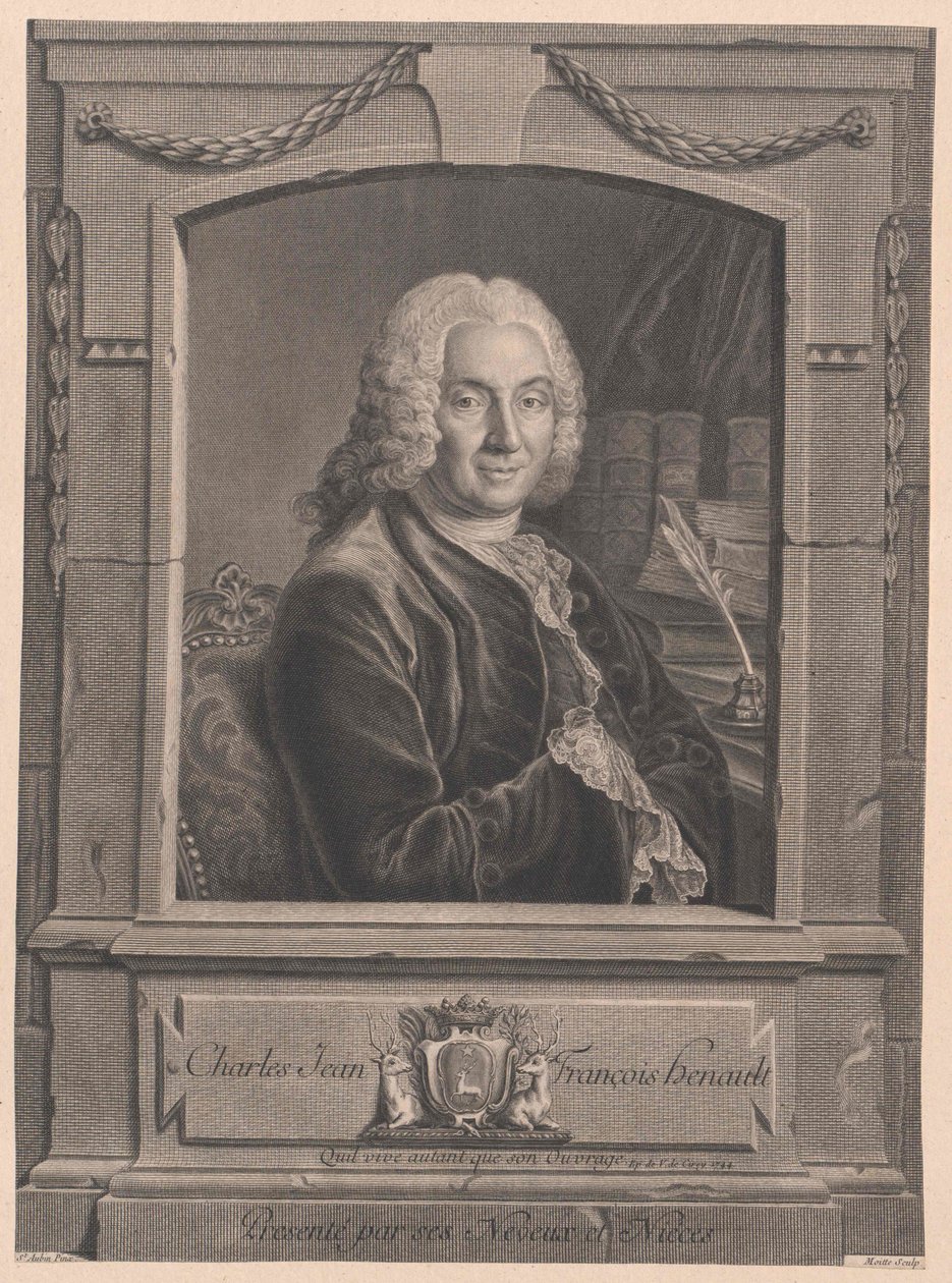Charles-Jean-Francois Henault av Artist Unknown