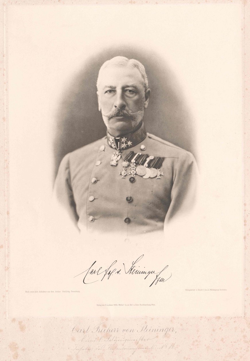 Charles Baron Steininger (tryck) av Artist Unknown