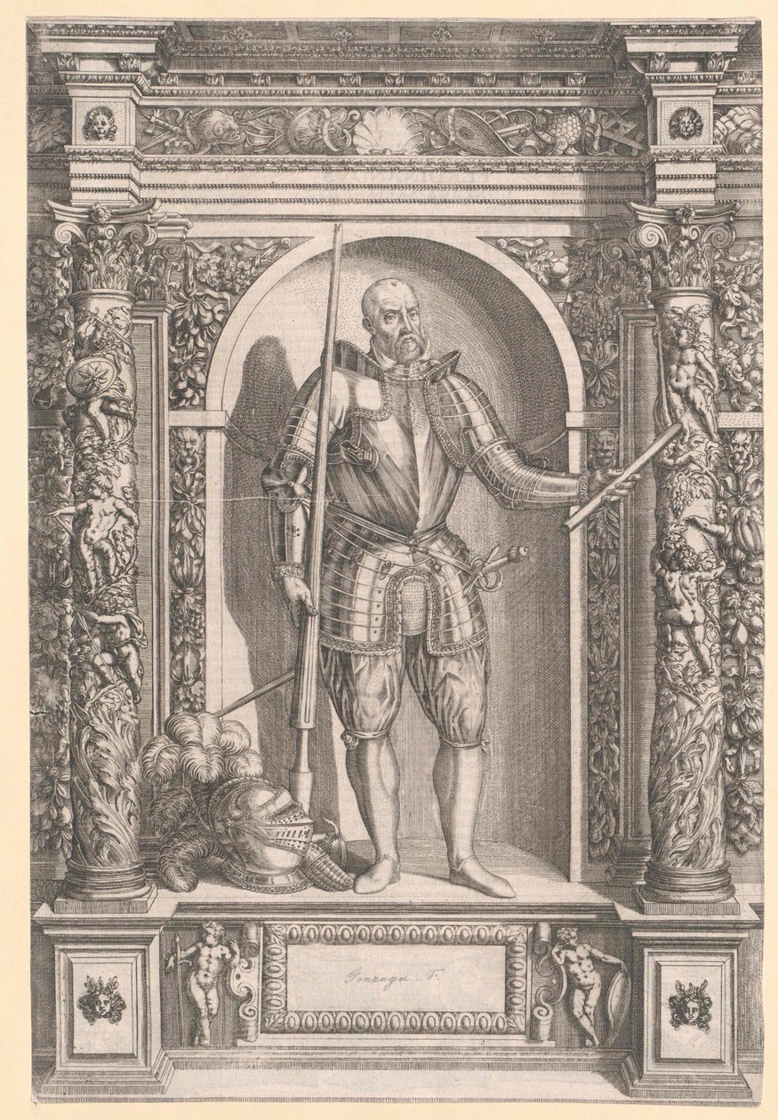 Greve av Guastalla Ferdinand I av Artist Unknown
