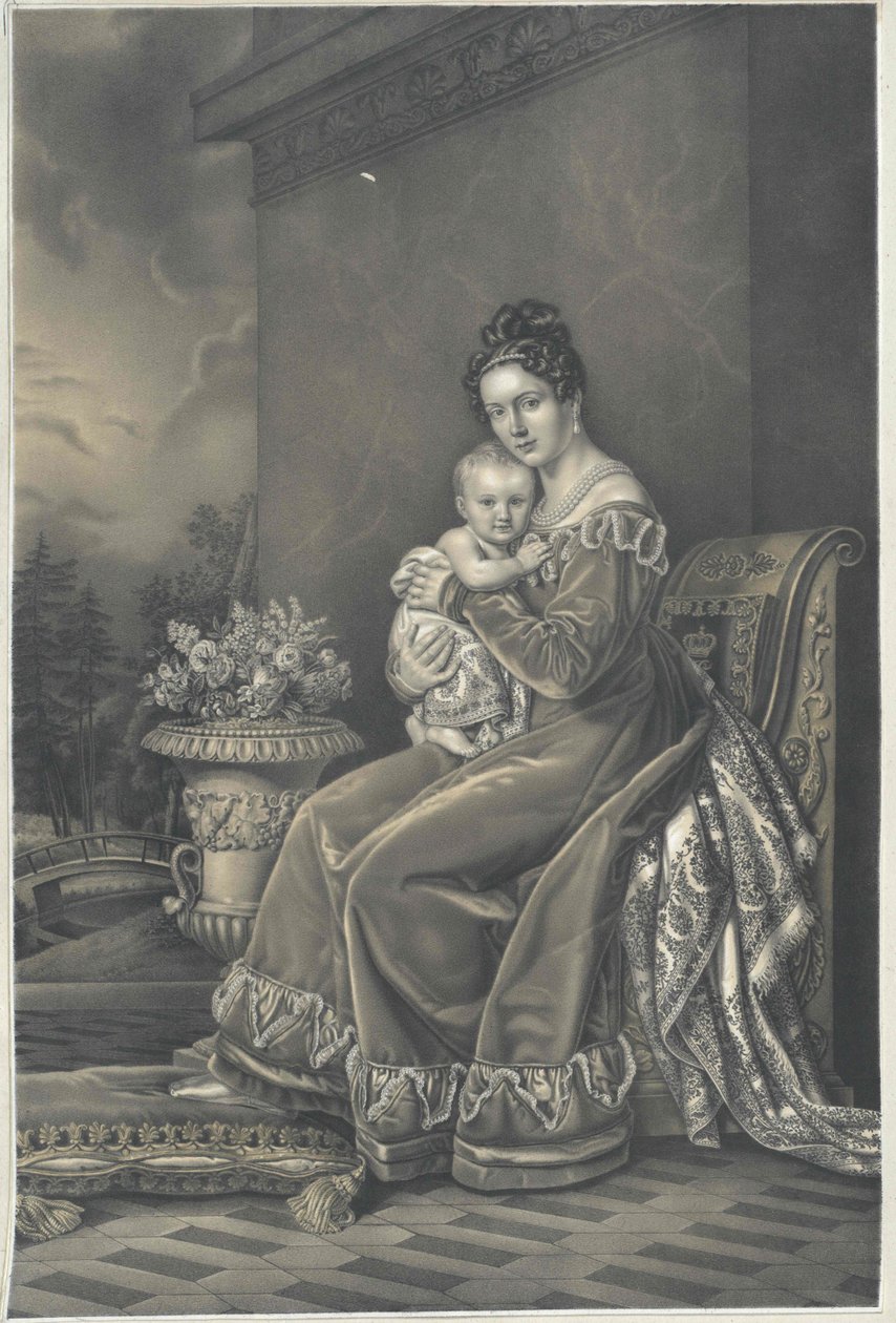 Hertiginnan av Württemberg Pauline av Artist Unknown