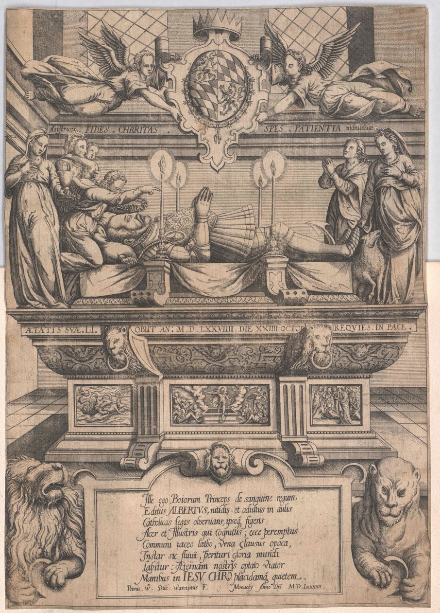 Hertig av Bayern Albrecht V. av Artist Unknown