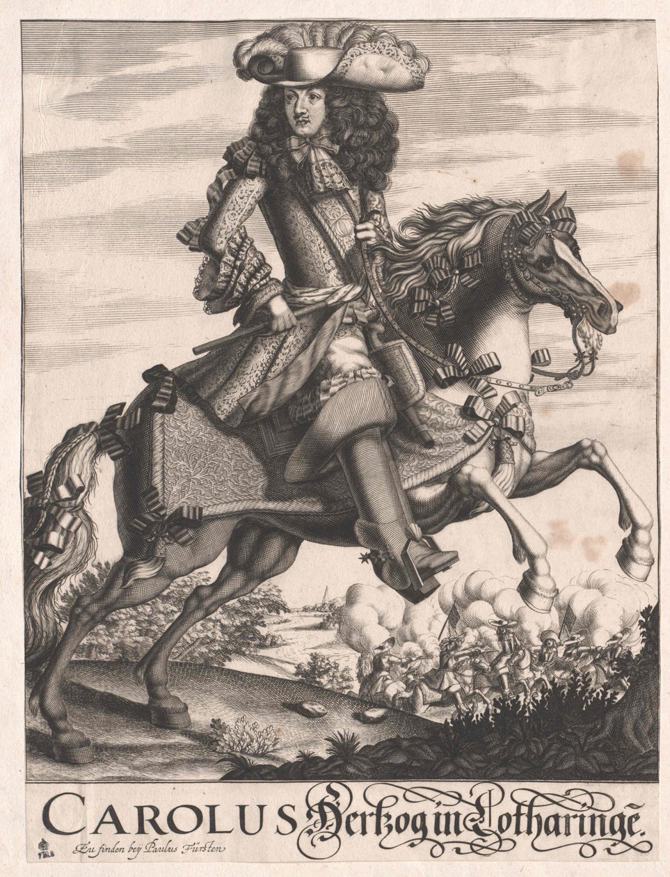 Hertig av Lothringen Karl V. av Artist Unknown