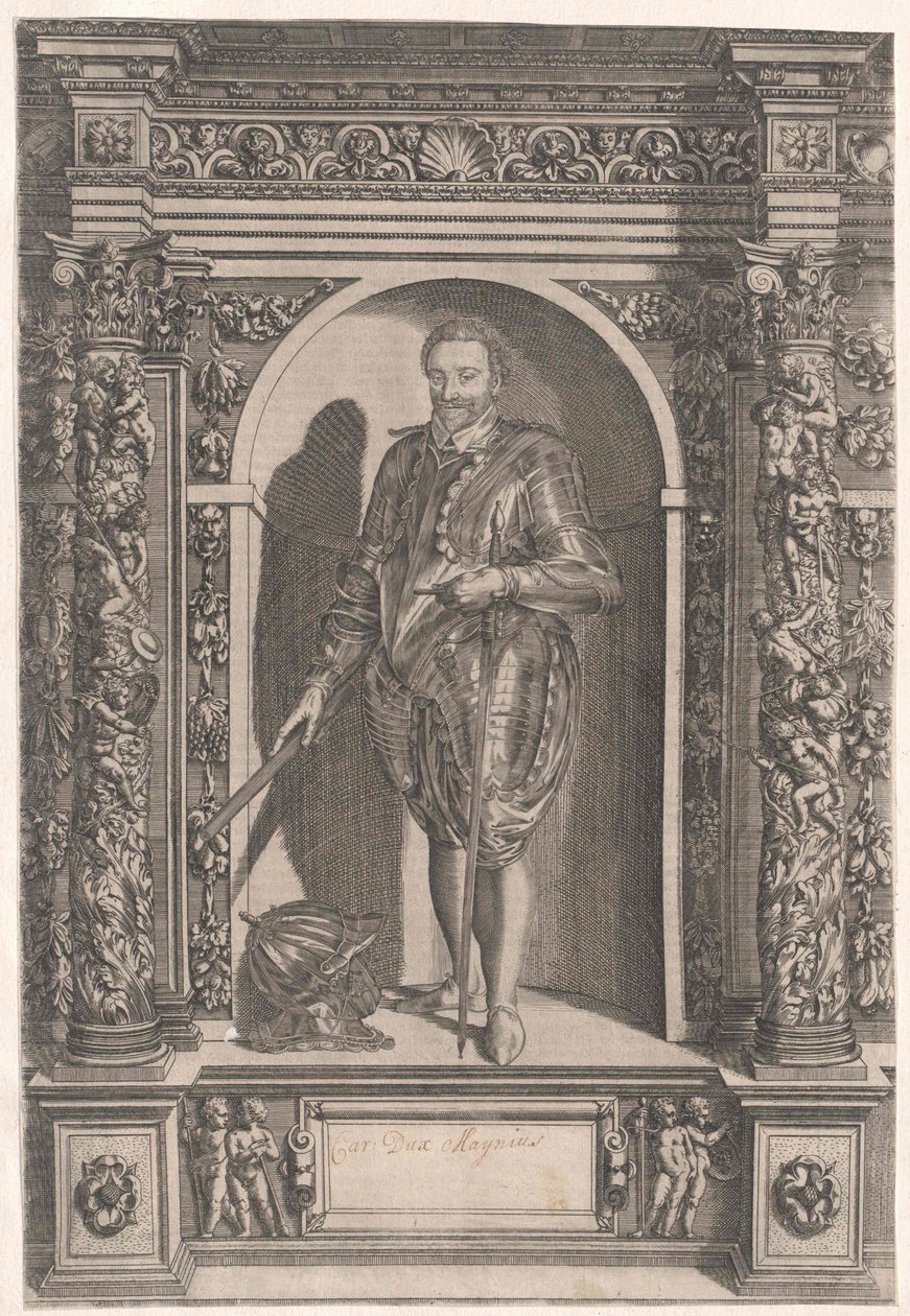 Hertig av Mayenne Karl av Lothringen av Artist Unknown
