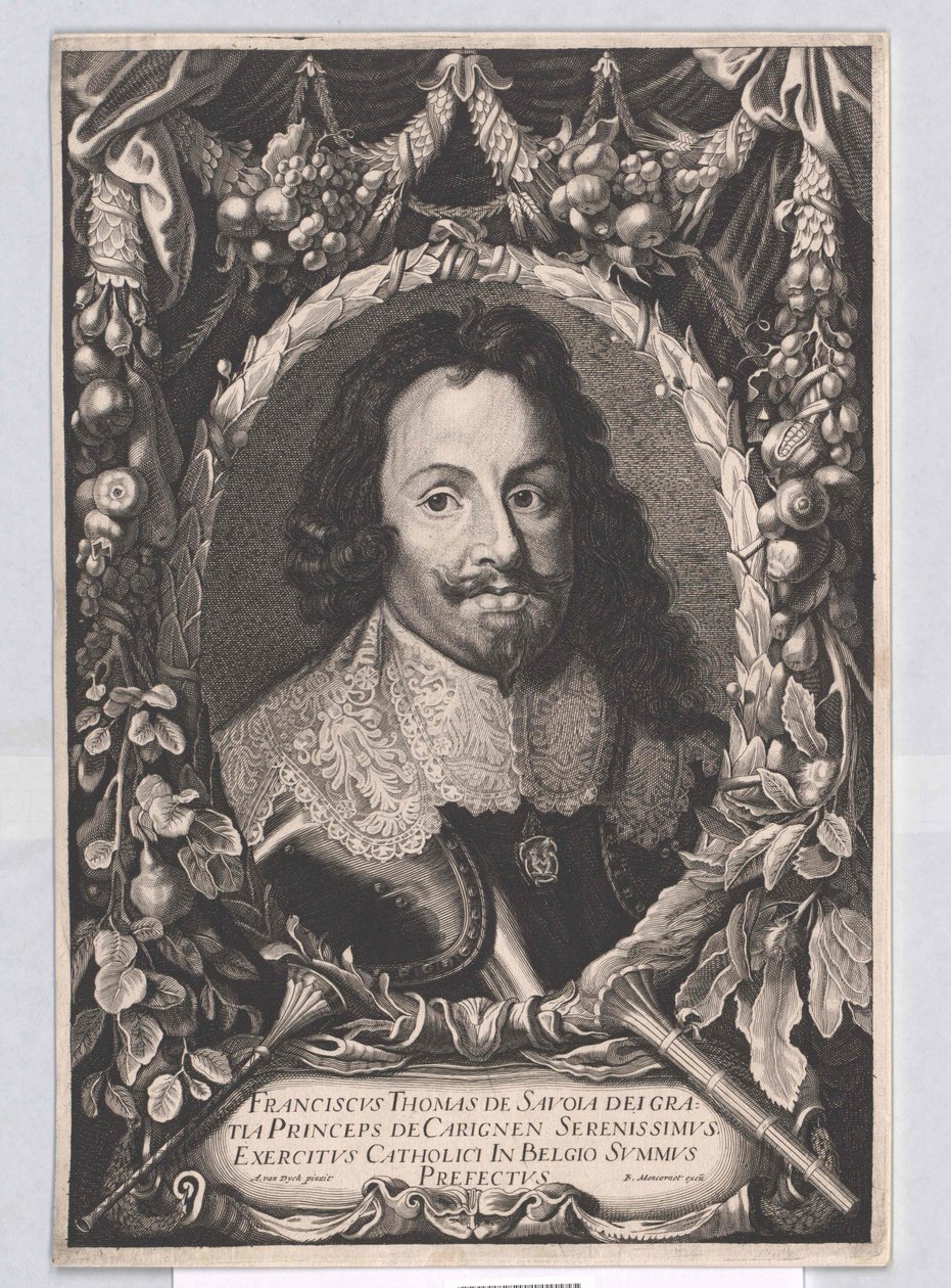 Hertigen av Savoyen Carignan Franz Thomas av Artist Unknown