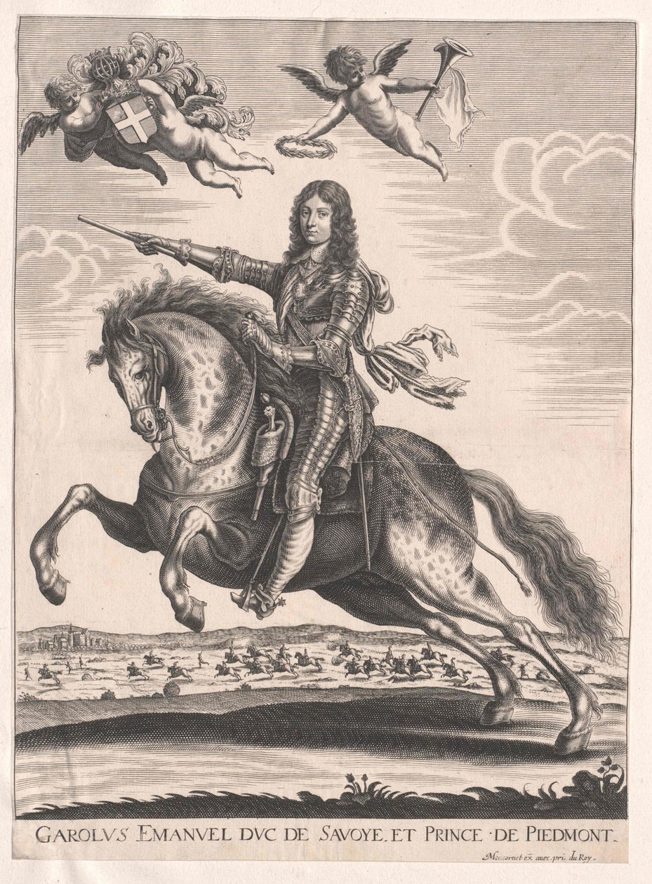 Hertig av Savojen Karl Immanuel II av Artist Unknown