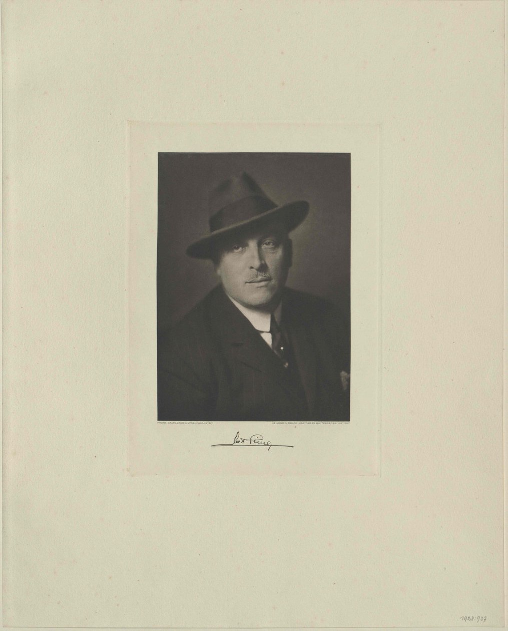 Eduard Heinl (tryck) av Artist Unknown
