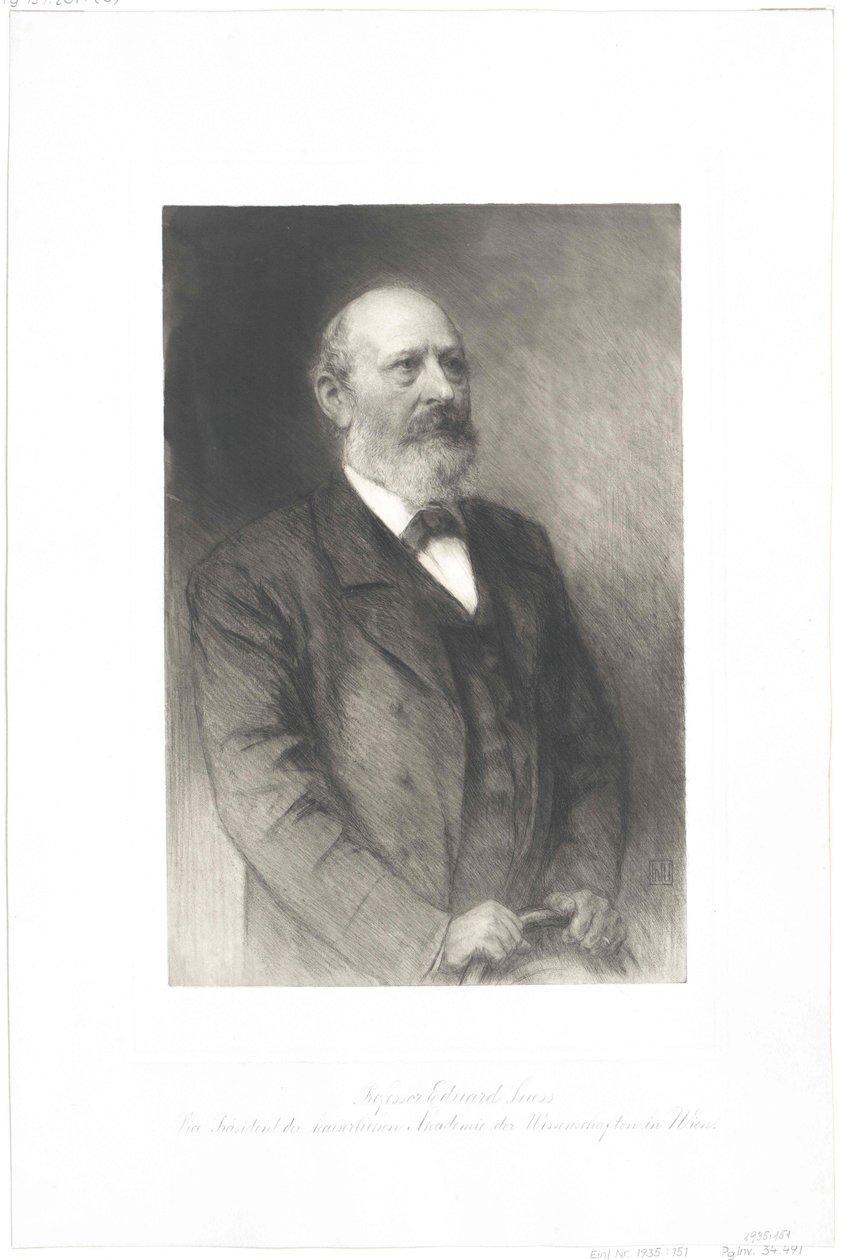 Eduard Suess av Artist Unknown