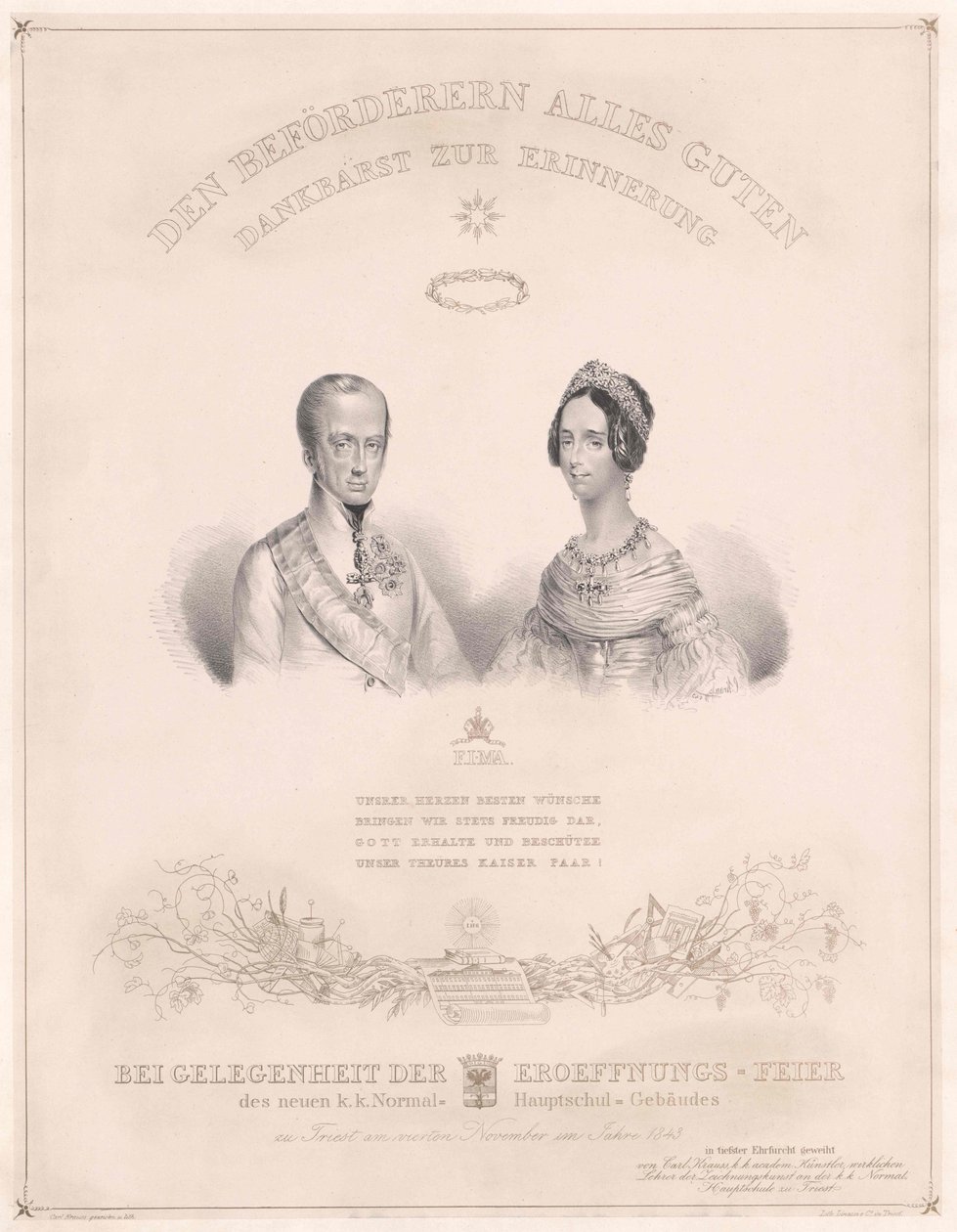 Kejsare av Österrike Ferdinand I av Artist Unknown