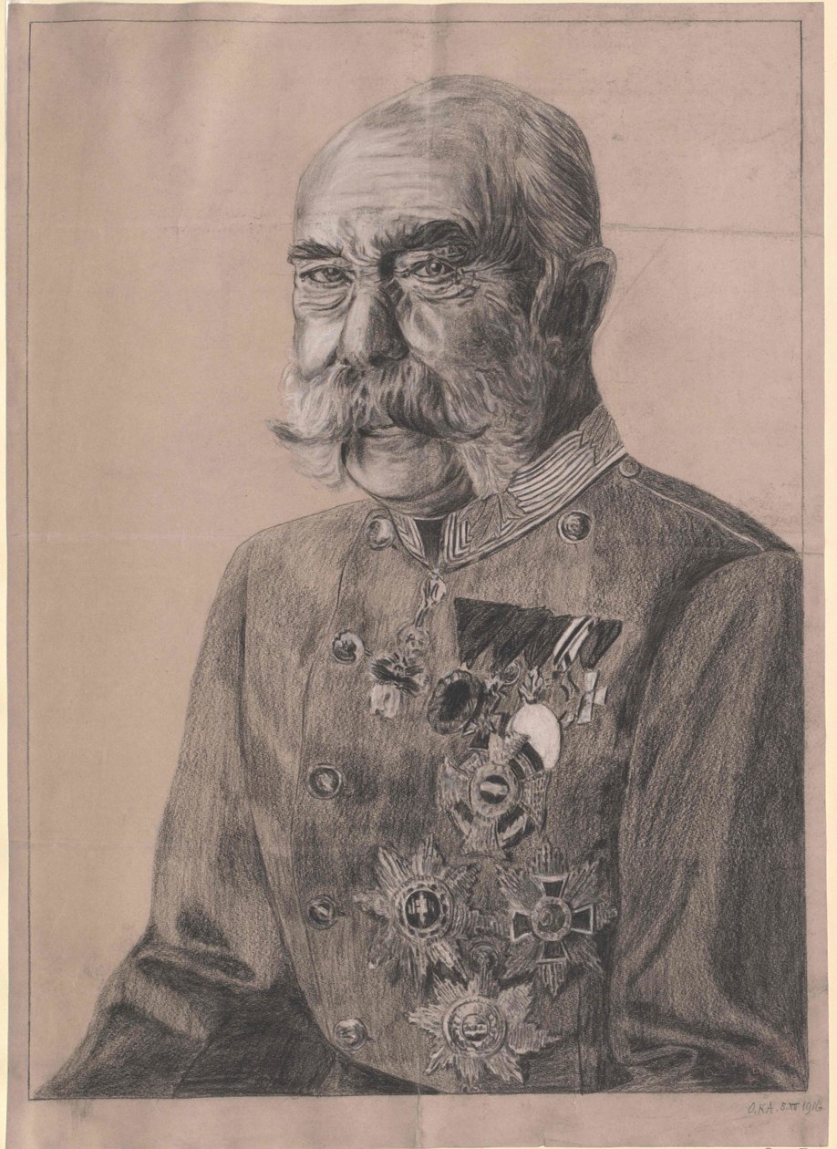 Kejsare av Österrike Franz Joseph I av Artist Unknown
