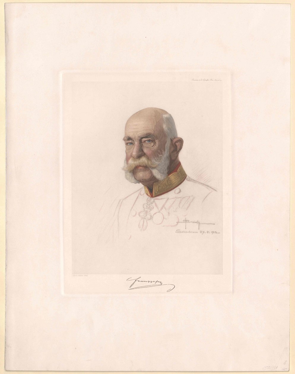 Kejsare av Österrike Franz Joseph I av Artist Unknown