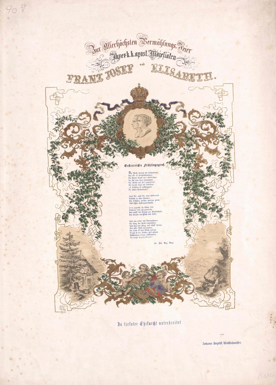 Kejsare av Österrike Franz Joseph I av Artist Unknown