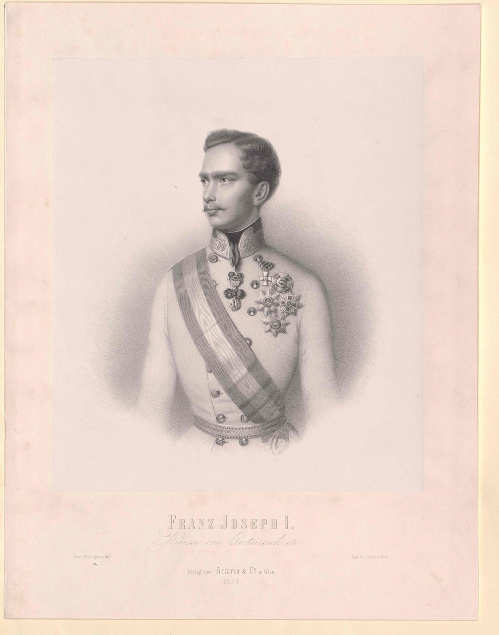 Kejsare av Österrike Franz Joseph I av Artist Unknown