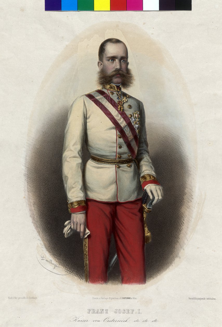Kejsare av Österrike Franz Joseph I av Artist Unknown
