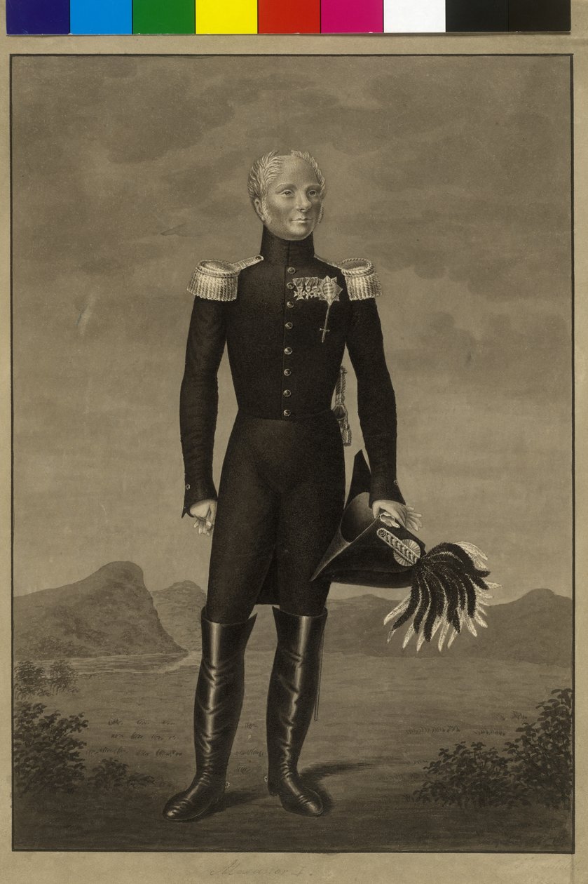 Kejsare av Ryssland Alexander I av Artist Unknown