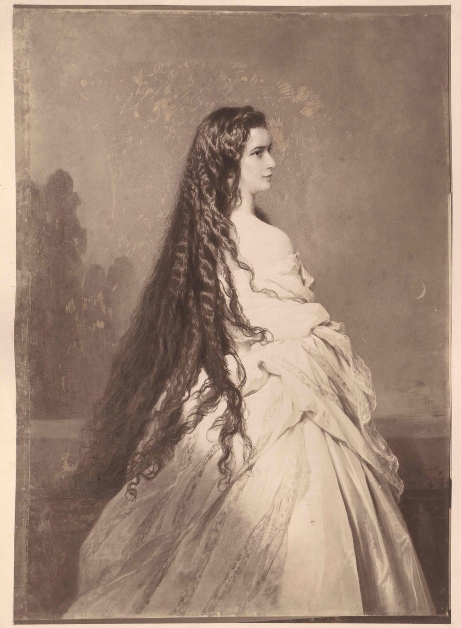 Kejsarinnan av Österrike Elisabeth av Artist Unknown